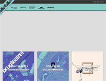 Tablet Screenshot of billetbillet.dk